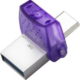 Stick memorie USB Kingston DataTraveler Duo 3, 128 GB, USB 3.2, USB 3.2 Tip C